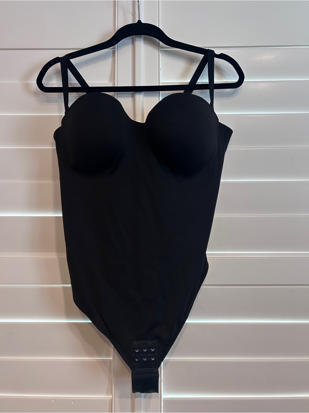 Black Sculpting Bodysuit with Molded Cups - Women Intimates & Sleepwear